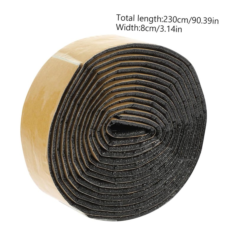 DOITOOL 2pcs Flexible Peel and Stick Trim Strip Self-Adhesive Trim Caulk Wall Edge and Ceiling Edge Molding - Image 2