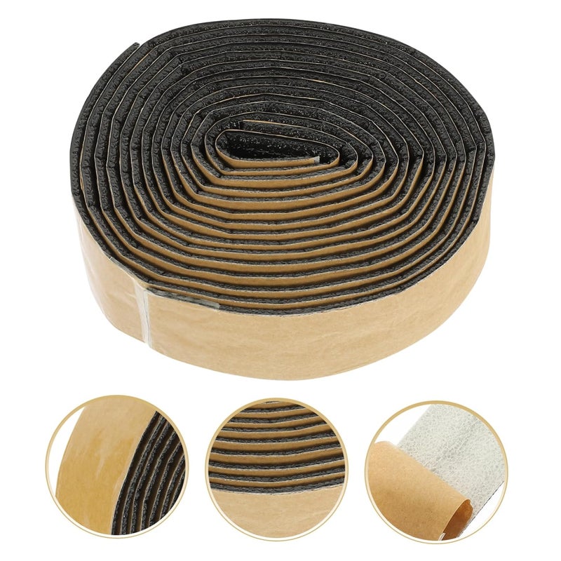 DOITOOL 2pcs Flexible Peel and Stick Trim Strip Self-Adhesive Trim Caulk Wall Edge and Ceiling Edge Molding - Image 3