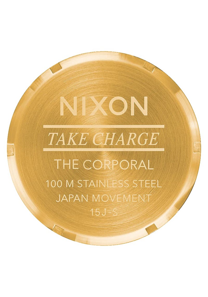 NIXON ساعة نيكسيون كوربورال SS A346-100m مقاومة للماء للرجال (وجه ساعة 48 مم، حزام من الفولاذ المقاوم للصدأ 24 مم) - Image 5