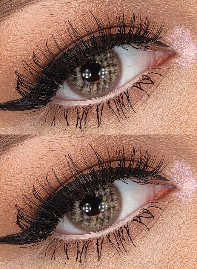 سيدة جديدة عدسات لاصقة ملونة بنية من فريش ليدي للاستخدام السنوي - Image 4