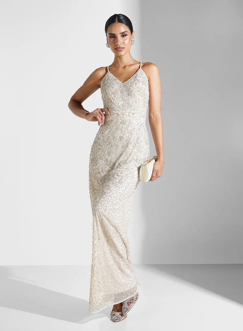 BEAUUT Sequin Embellished Dress