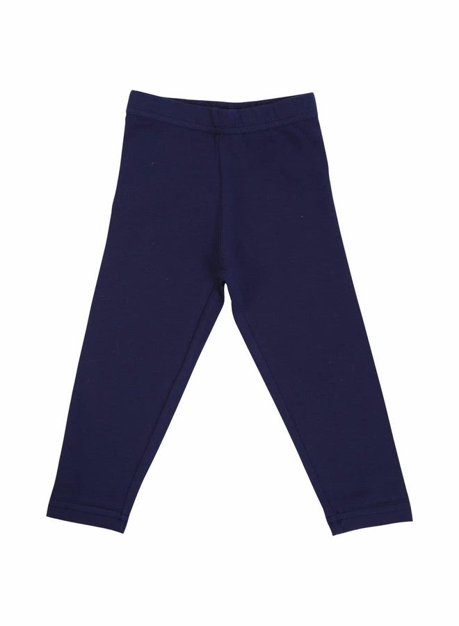 BODYCARE Girls Leggings Pack of 2-Navy & Royal Blue - Image 5