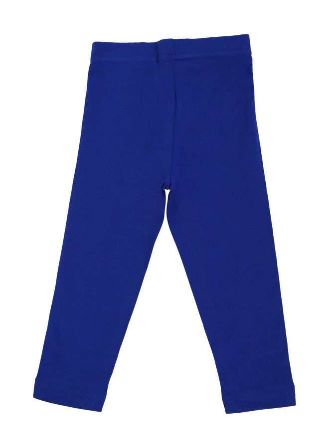 BODYCARE Girls Leggings Pack of 2-Navy & Royal Blue - Image 2