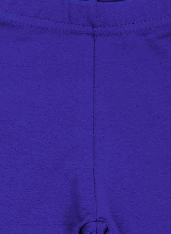 BODYCARE Girls Leggings Pack of 2-Navy & Royal Blue - Image 3