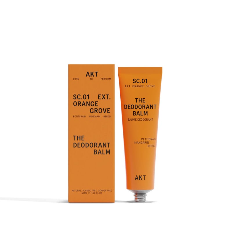 AKT Deodorant Balm 1.7 Fl Oz, Natural Deodorant for Men and Women, Award-Winning, Multi-use, Cream Deo Without Aluminum, Sc.01 Orange Grove, Plastic Free, All Genders - Image 1