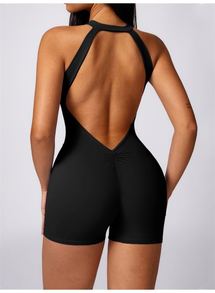 عام سستة الصالة الرياضية بذلة المرأة عارية الذراعين الرياضة ارتداءها تجريب حللا اللياقة البدنية الملابس الرياضية - Image 3