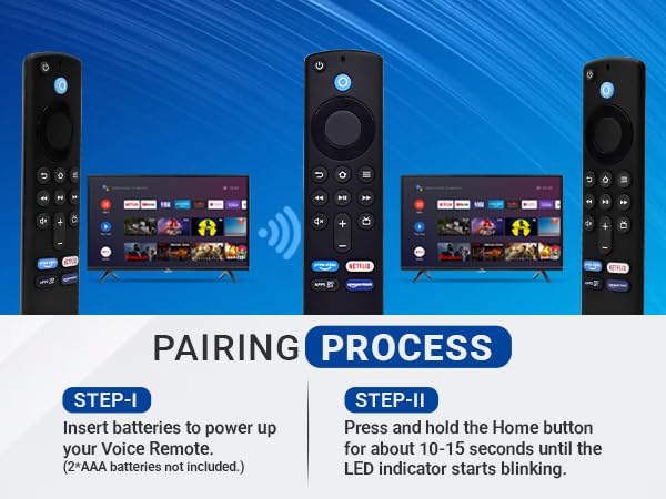 LRIPL Replacement Remote Control Compatible with Amazon Fire TV Stick 3rd Generation | Alexa Voice Remote with Bluetooth & App Shortcut Keys | Firestick 3rd Gen Replacement Remote - Image 3