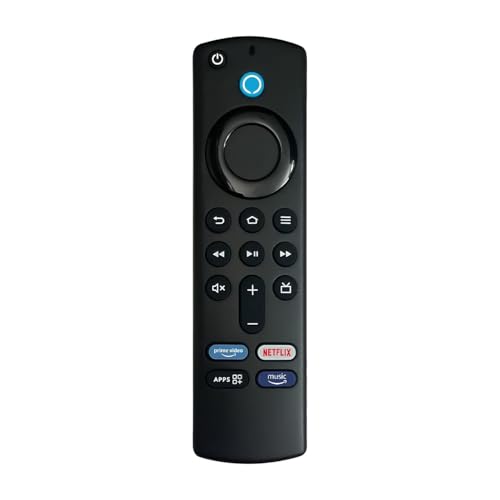 LRIPL Replacement Remote Control Compatible with Amazon Fire TV Stick 3rd Generation | Alexa Voice Remote with Bluetooth & App Shortcut Keys | Firestick 3rd Gen Replacement Remote - Image 1