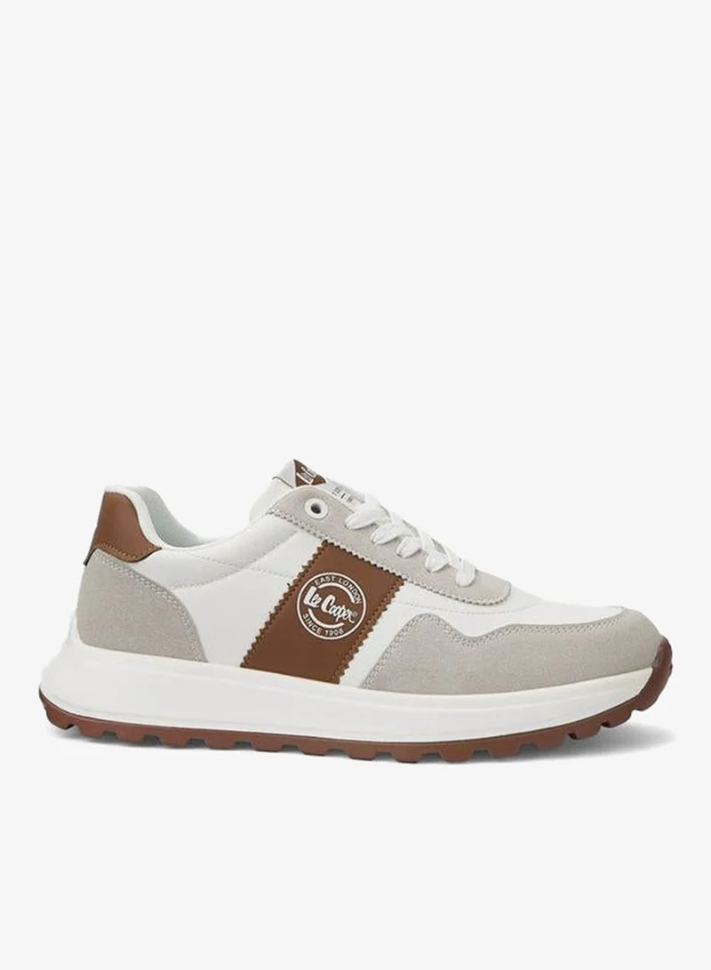 Lee Cooper Men's Panelled Lace-Up Sneakers