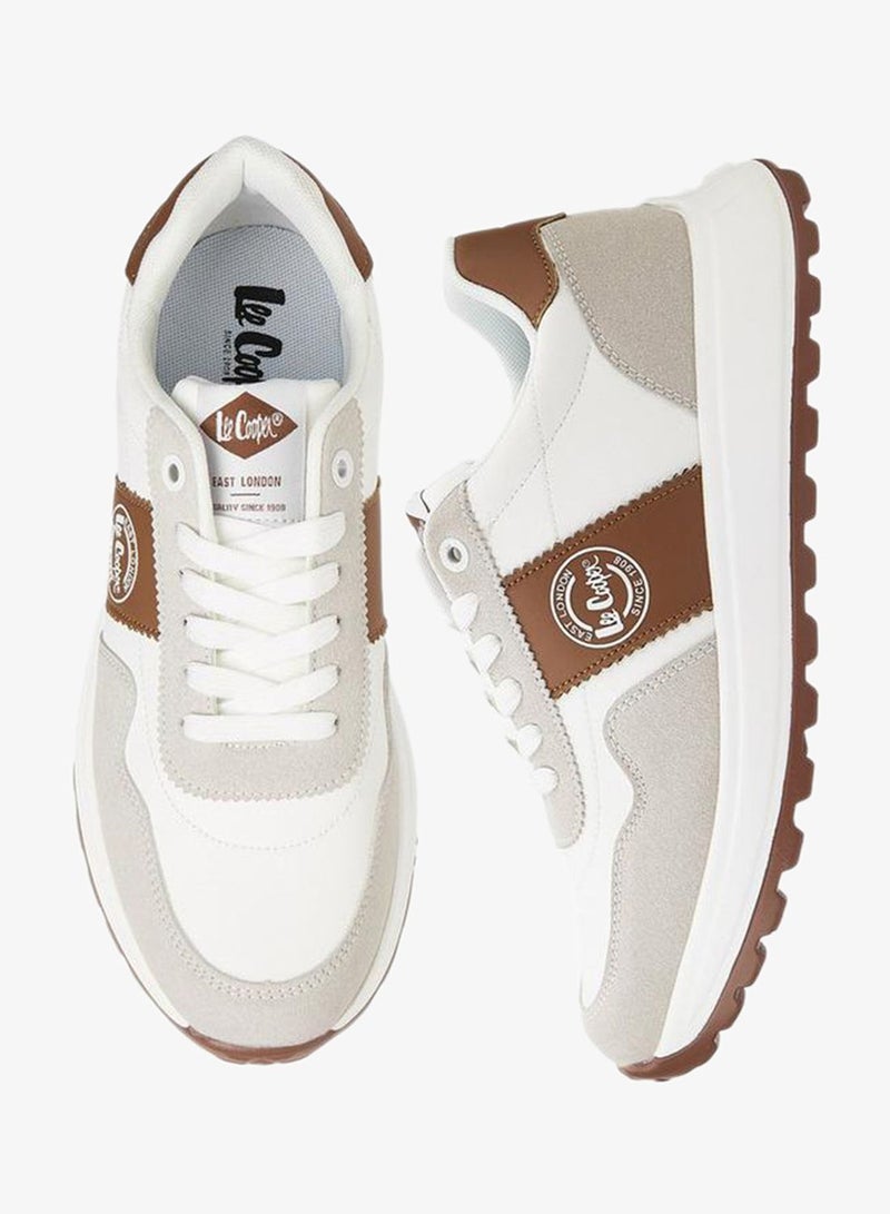 لي كوبر حذاء رجالي برباط بتصميم متباين - Image 2