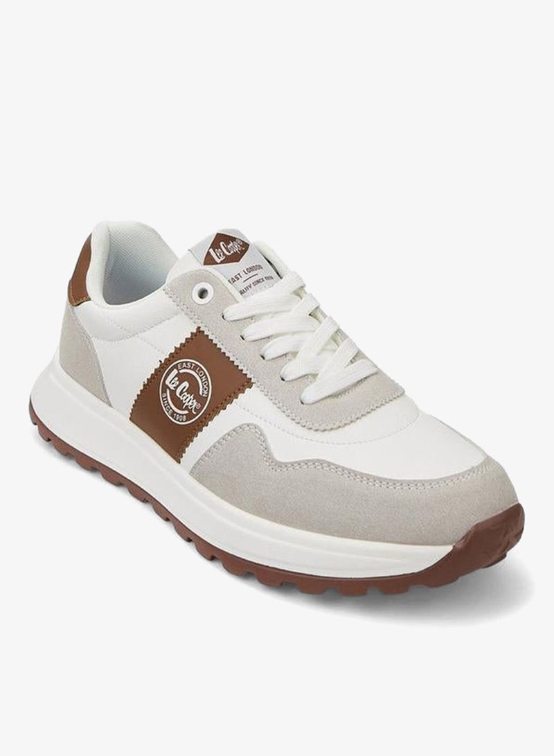 لي كوبر حذاء رجالي برباط بتصميم متباين - Image 3