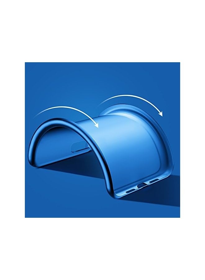 إكس ليفيل حافظة جالاكسي S9، [سلسلة جارديان] حافظة لينة مرنة من مادة البولي يوريثان الحراري رقيقة للغاية للهاتف المحمول غطاء حماية من السيليكون لهاتف 5.8 بوصة - أزرق - Image 3