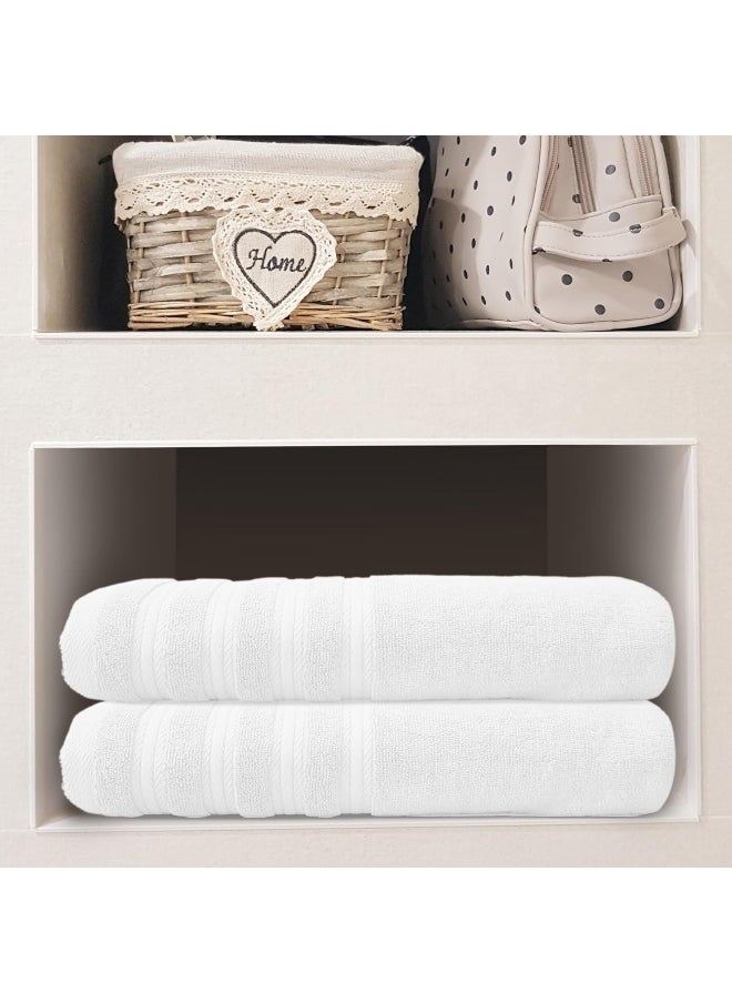 Hotel Linen Klub Hotel Linen Klub PACK of 2 Luxury Bath Towel  - Image 3