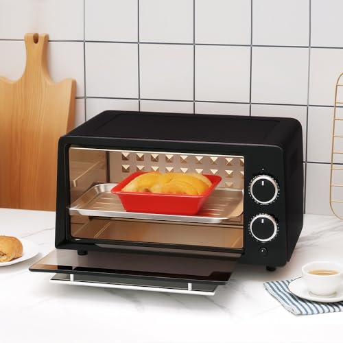 saphe 8 inch Silicone Square Cake Pan Nonstick Silicone Cake Molds, Brownie baking molds for Brownie, Cake, Bread, Pie and Lasagna 2 packs - Image 5