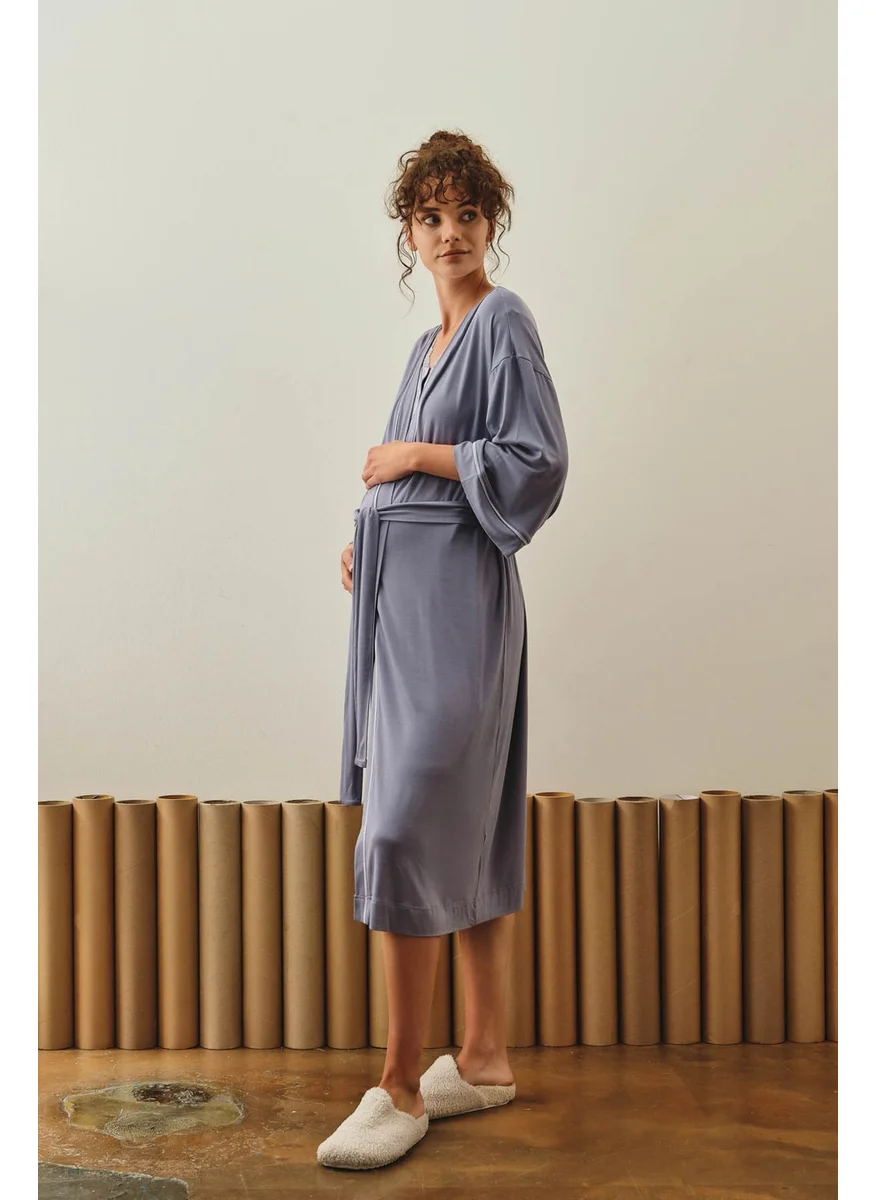 Hays Women's Expectant Mother Modal Dressing Gown