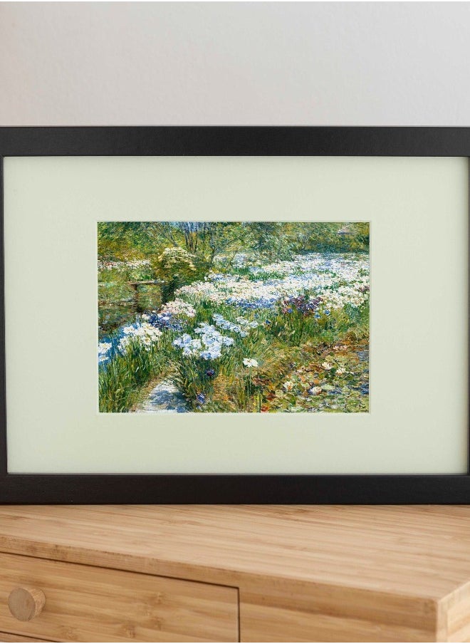 Generic - Frederick Childe Hassam - The Water Garden (High Resolution Giclee Art Print of Classic Painting) A4 A3 A2, also available framed - Image 1