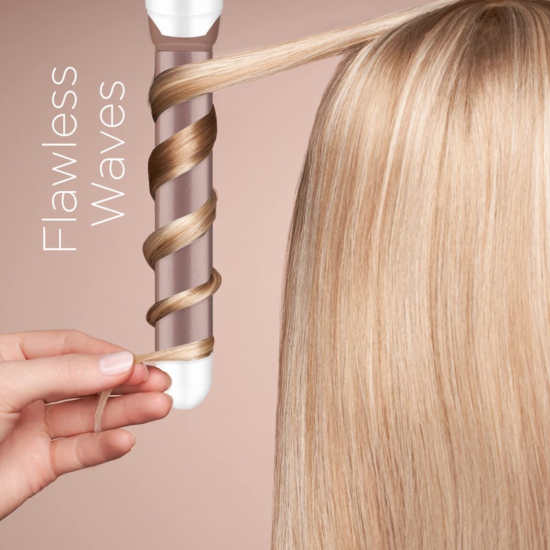 Conair Double Ceramic 1-inch Curling Wand, Straight wand produces flawless waves - Image 5