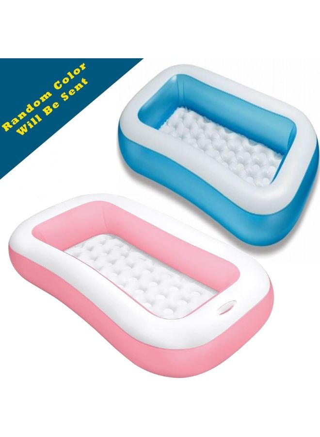 Summer Special Inflatable Kid Swimming Pool with Air Pump, Bathtub, Water Pool for Kids. Multicolor - Image 5