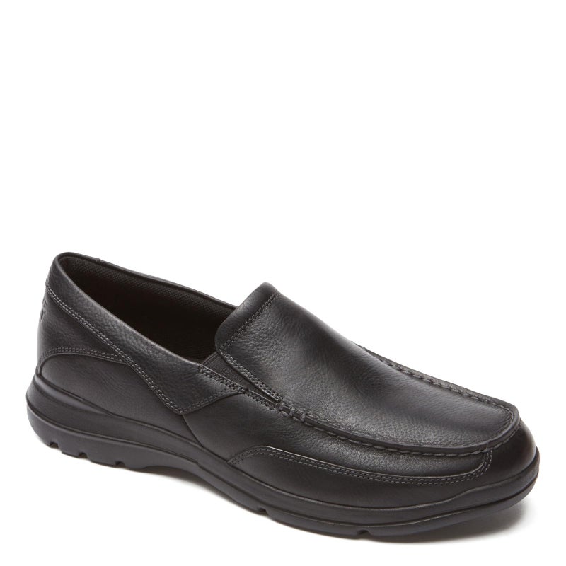 Rockport حذاء روك بورت للرجال من نوع جانكشن بوينت، أسود، 10 عريض - Image 2