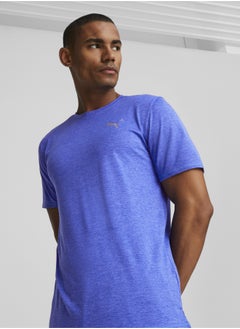 RUN FAVOURITE Heather Running Mens Shortsleeve T-shirt