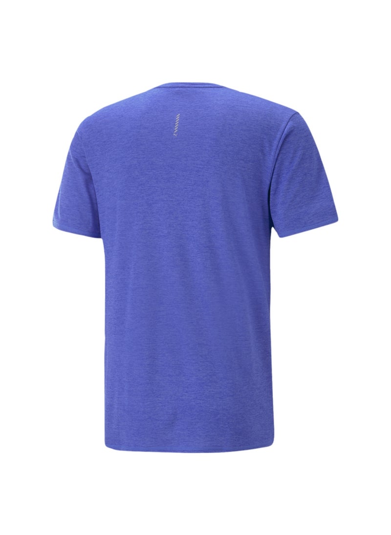 PUMA - RUN FAVOURITE Heather Running Mens Shortsleeve T-shirt - Image 1
