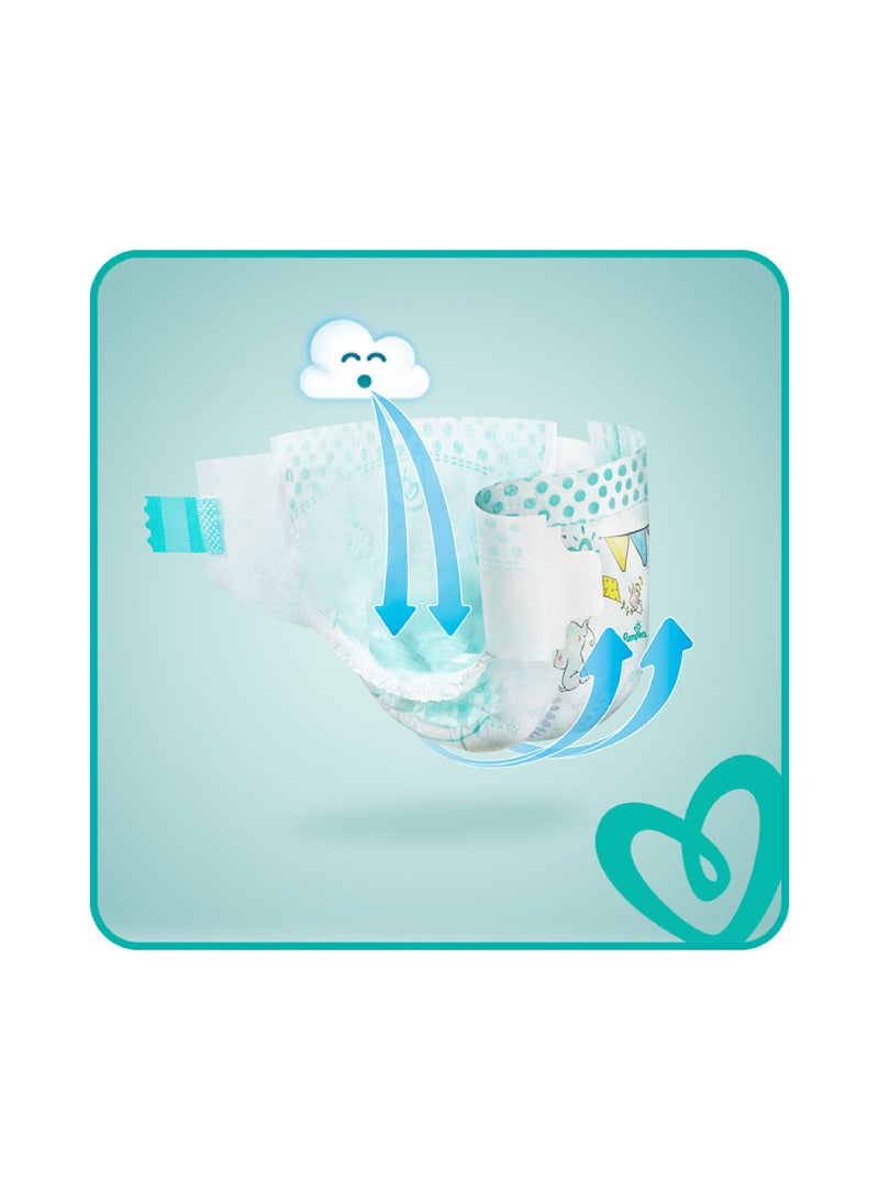 Pampers Baby Dry Diapers Size 2, Mini, 3-8 Kg (84 Diapers) - Image 2