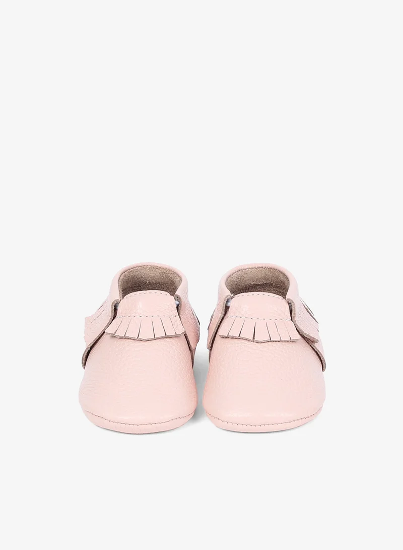 Yoyo Junior Pink Genuine leather Moccassins