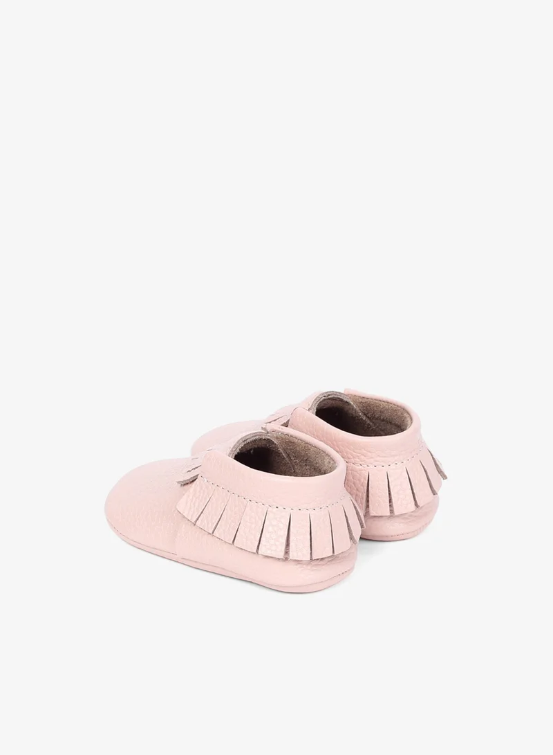 Yoyo Junior Pink Genuine leather Moccassins