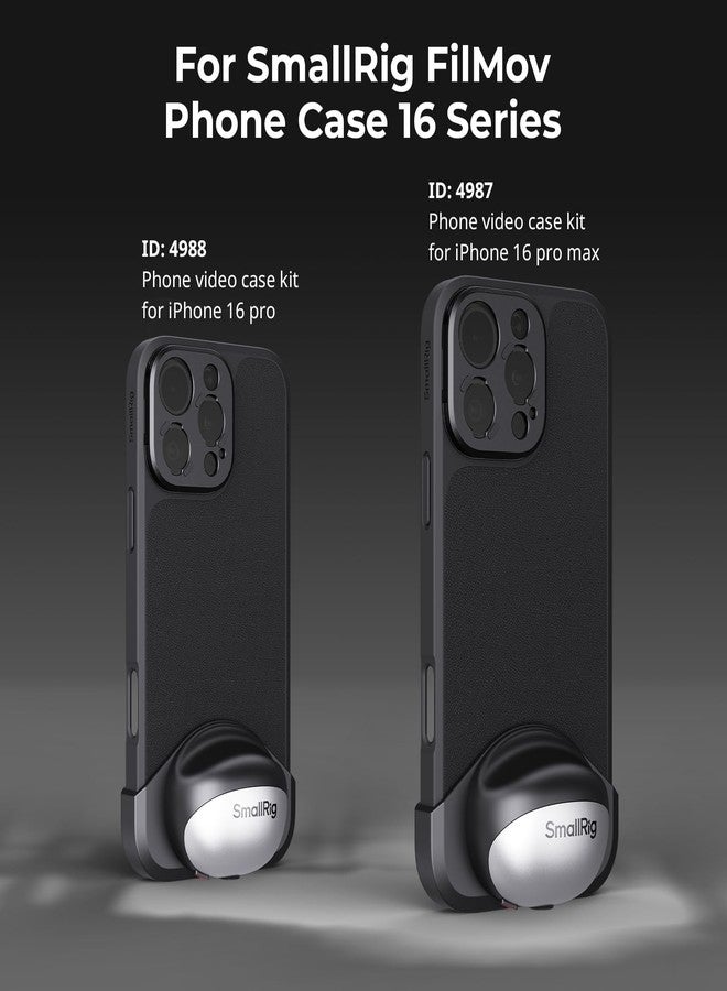 SMALLRIG Magnetic 67mm Filter Ring Adapter for SmallRig Phone Case (for iPhone 16 Series 4987/4988), Compatible with SmallRig 67mm Magnetic Filter Series (4726/4581 / 4582/4583) - 4993 - Image 2