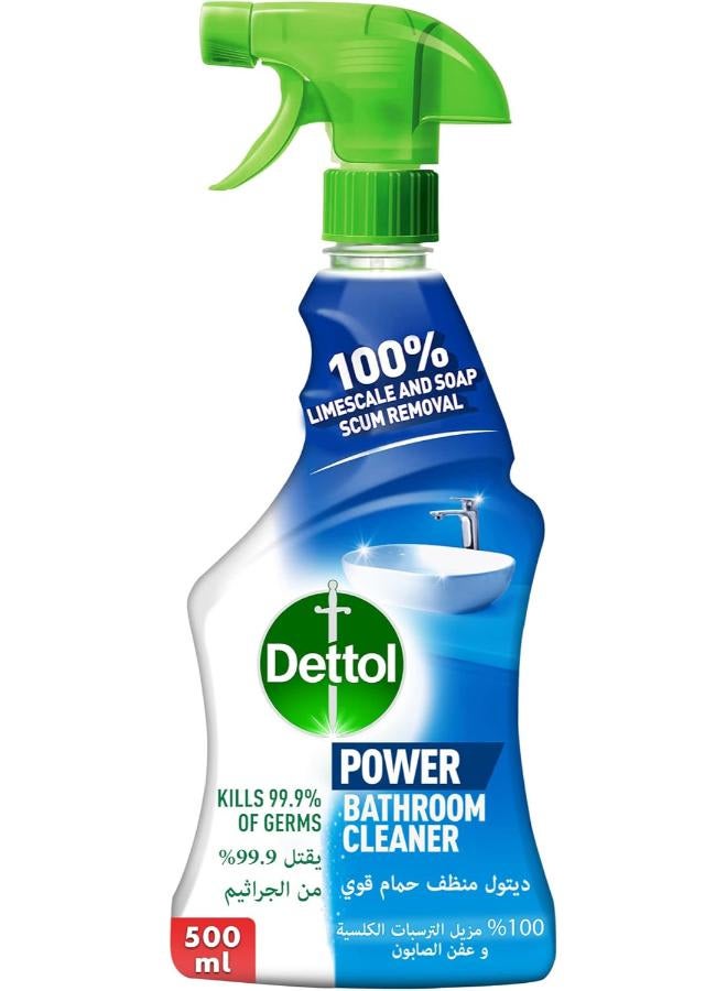 Dettol Bathroom Cleaner Spray Bottle, 500ml 500ml