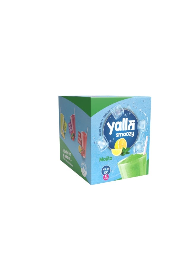 Yalla Smoozy Mojito box 10 Sachets - Image 2