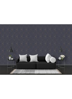 Geometry Pattern Luxury Fabric Wallpaper Covers An Area ​​Up To 4.2Mx3M With Adhesive  And Smoothing Tool - pzsku/ZEB517B530A8B0B8F60ECZ/45/_/1730909868/9839066a-08bc-4b4b-81a0-2cb0b7a9191f