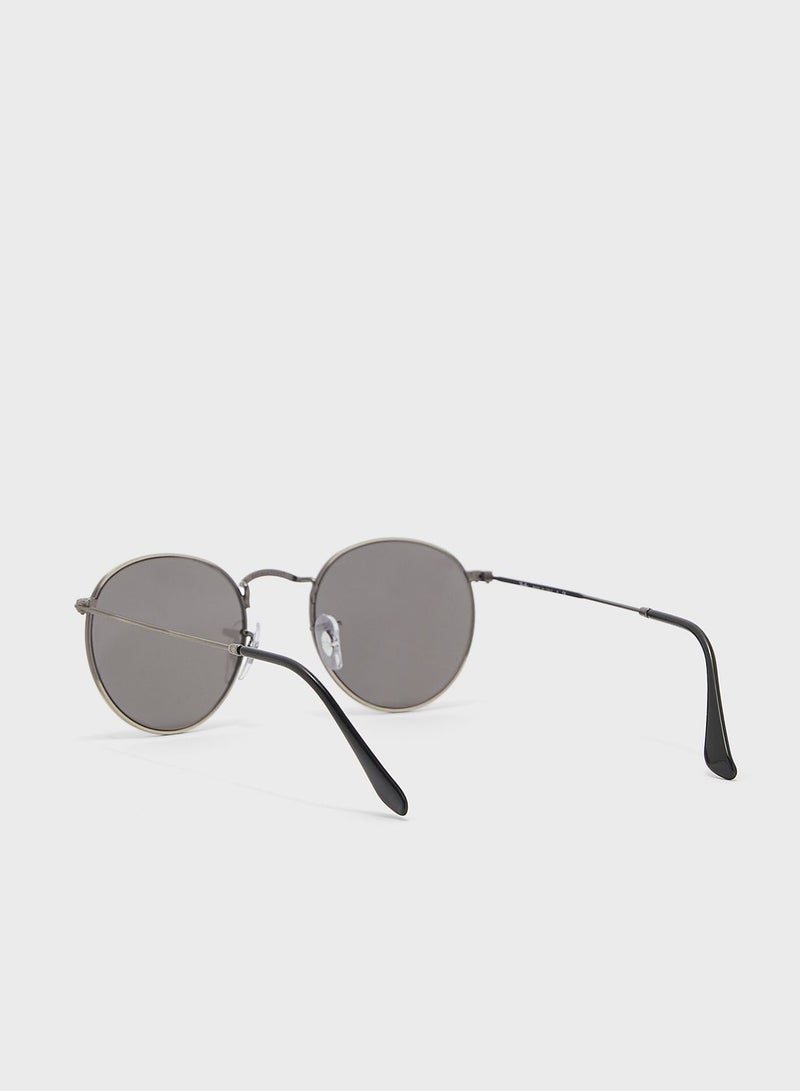 Ray-Ban 0Rb3447 Round Metal Sunglasses - Image 2
