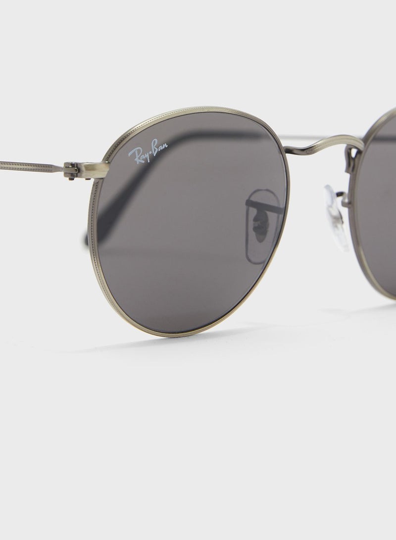 Ray-Ban 0Rb3447 Round Metal Sunglasses - Image 3