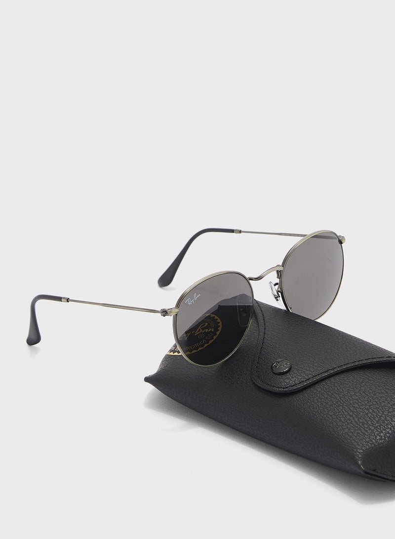 Ray-Ban 0Rb3447 Round Metal Sunglasses - Image 4