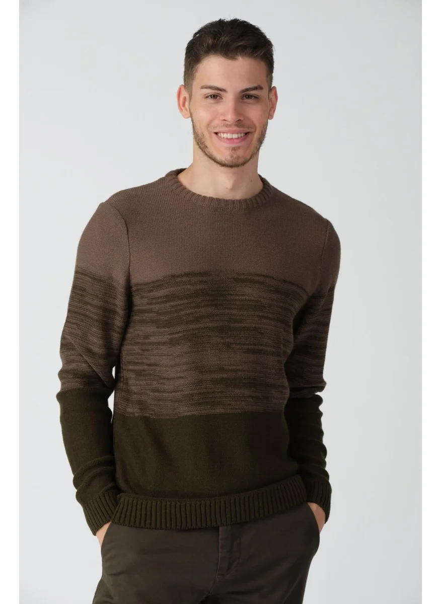 الكسندر جاردي Crew Neck Regular Fit Casual Sweater New Season
