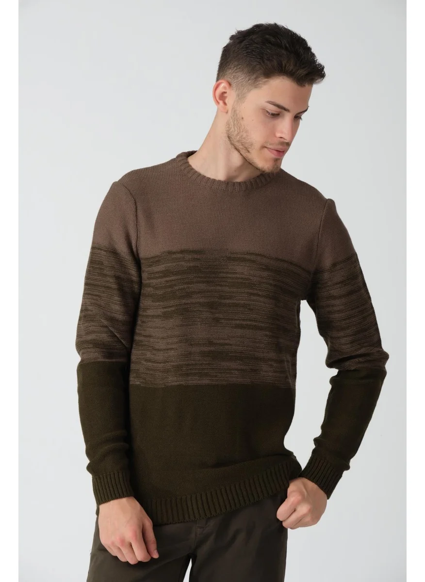 الكسندر جاردي Crew Neck Regular Fit Casual Sweater New Season
