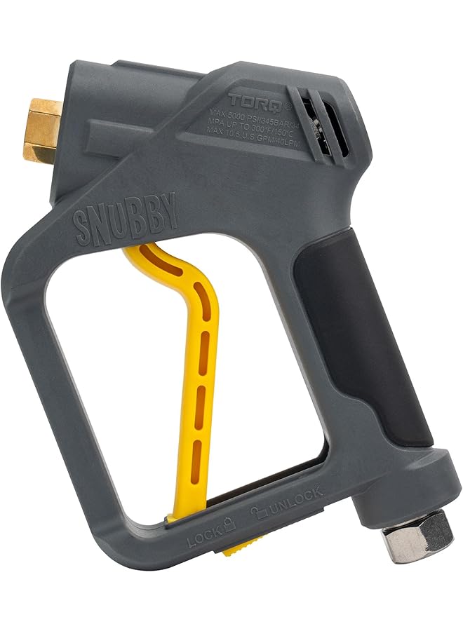 Generic Snubby Pressure Washer Gun, Foam Cannon Attachment, For Gas & Electric Pressure Washers  - Image 1