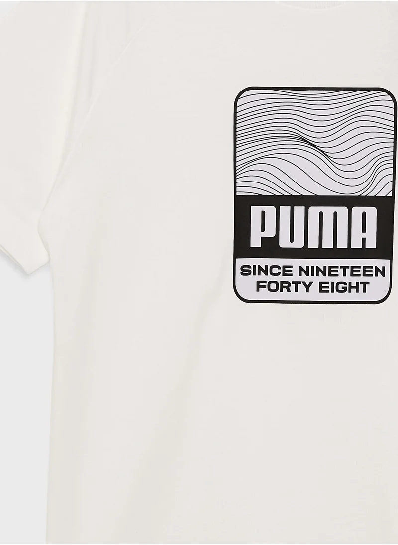 PUMA Kids Active Sports Graphic T-Shirt