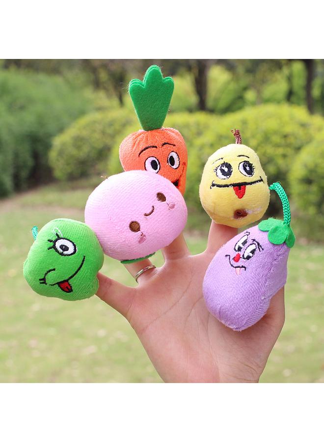 Bluejw Papit Doll New Fruit Strawberry Finger Doll Preschool Baby Toy Finger Doll In Stock Wholesale Cross-border Distribution - Image 4
