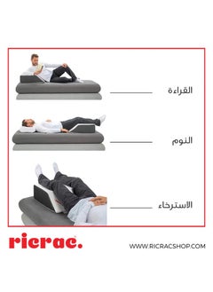 ricrac Multi-Usage Orthopedic Wedge Pillow – Soft Foam for Acid Reflux, Sleep & Comfort Support.  - Image 4