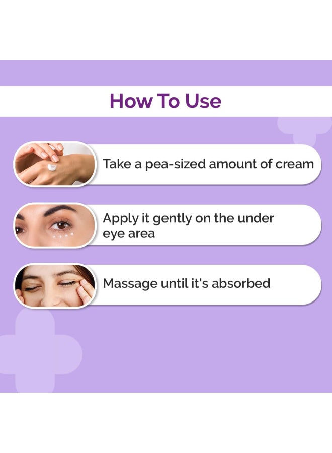 The Derma Co. Snail Peptide 96 Under Eye Repair Cream with Snail Mucin & Peptide Complex For Dark Circles & Puffiness - 15 g