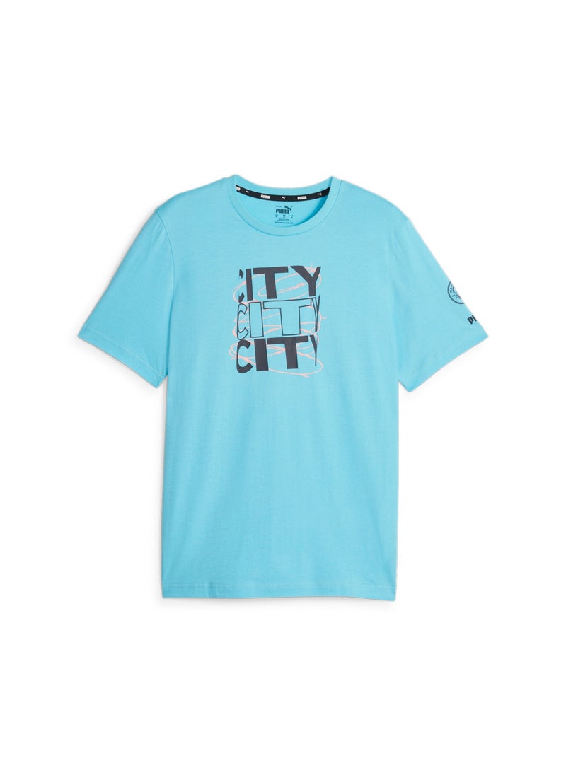 PUMA - Manchester City FtblCore Mens Graphic T-Shirt - Image 1