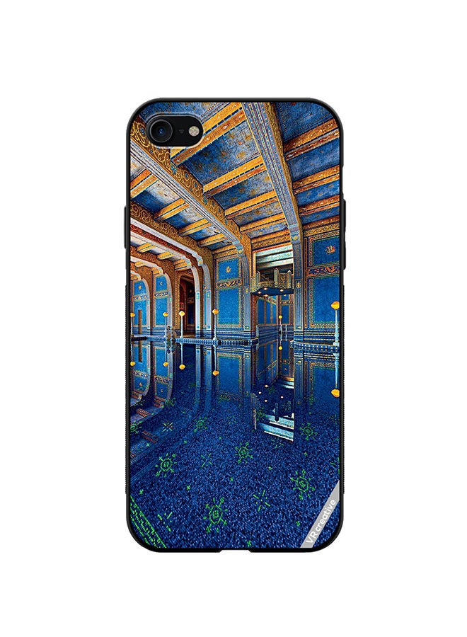 VR CREATIVE Protective Case Cover For Apple iPhone 7/8/SE 2020 Hearst Castle Design Multicolour - Image 1