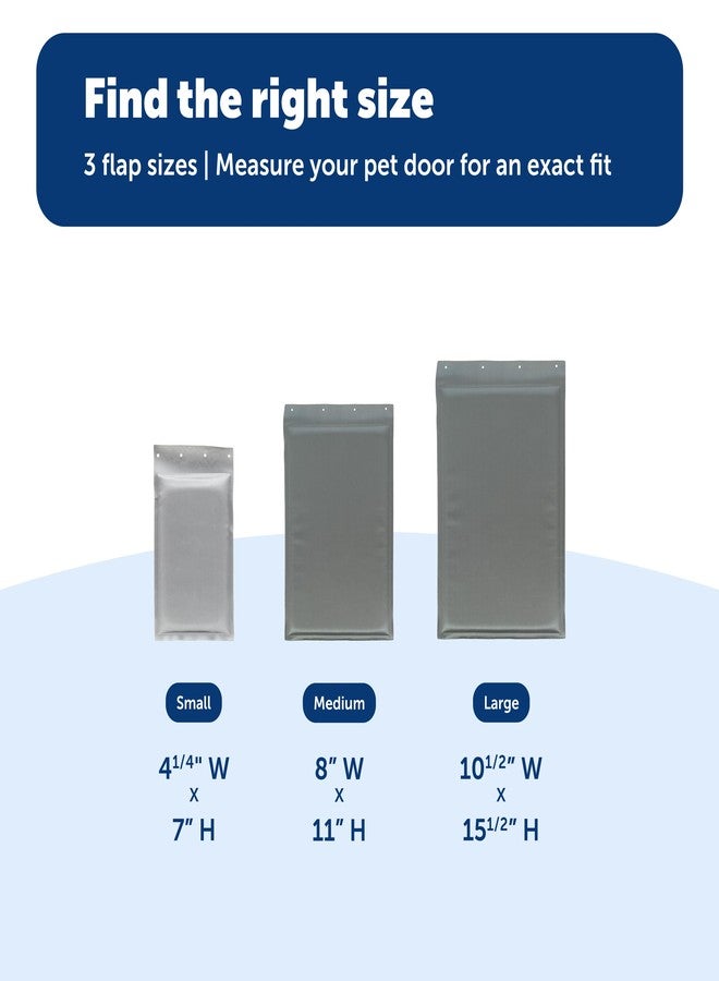 بيت سيف طقم غطاء عازل للحيوانات الأليفة من PetSafe مقاوم للظروف الجوية القاسية - طقم غطاء بديل - مادة غطاء متينة - طقم بديل كامل - حماية من الحرارة والبرودة - باب دخول للحيوانات الأليفة مناسب لجميع الفصول - كبير - Image 4