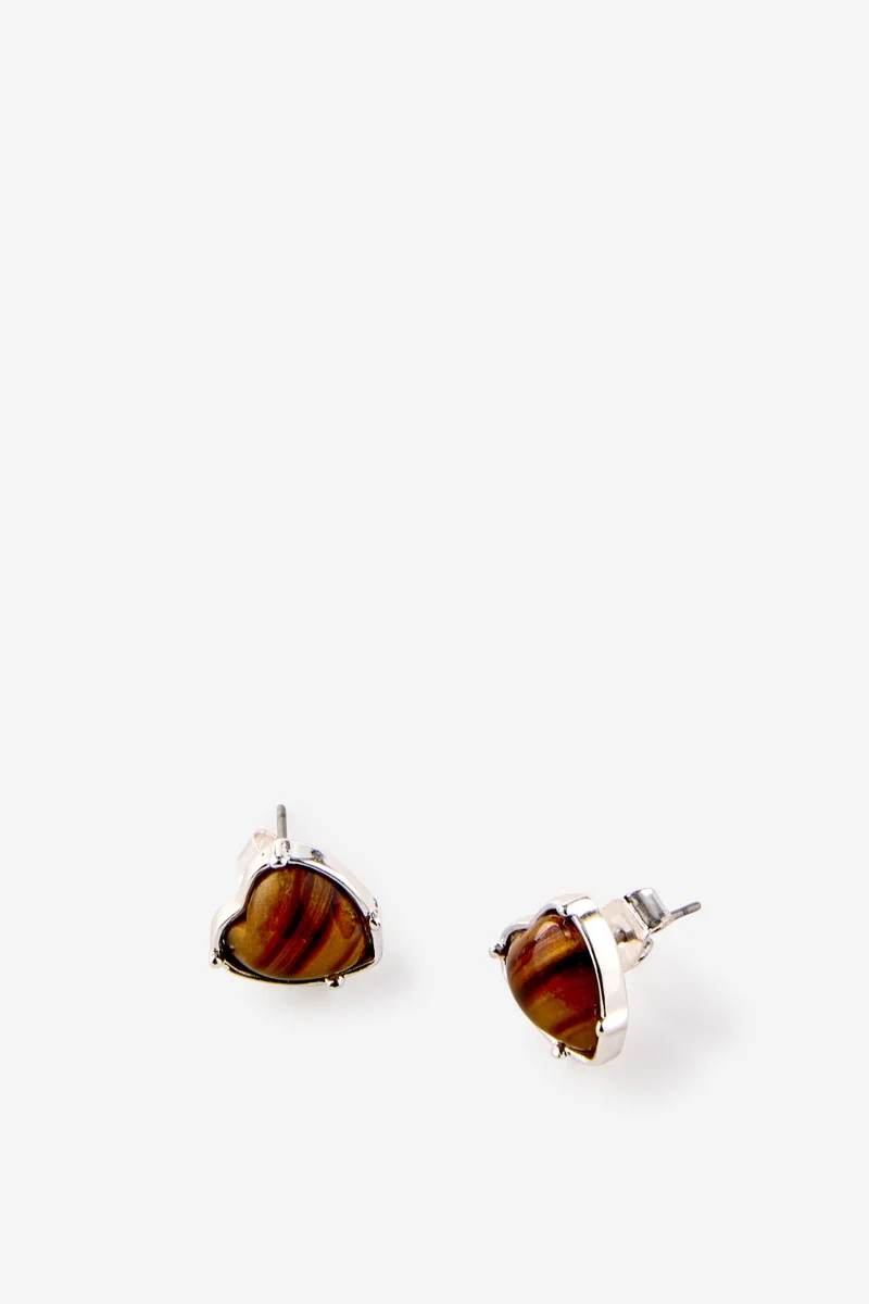 روبي Small Charm Earring