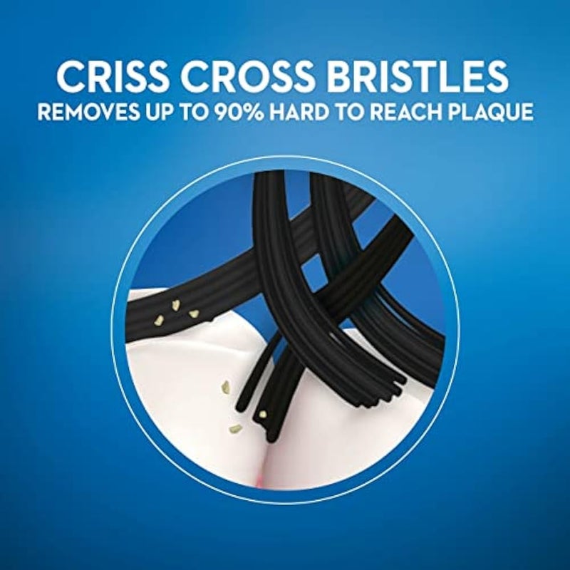 Oral-B Pro-Health Criss Cross Charcoal Sensitive Extra Soft 40 Toothbrush, 1 Count - Image 5