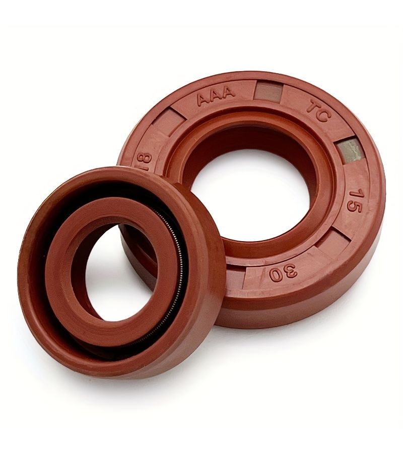 Black Universal 40mm 5mm Oil Seal Kit Double Lip Rubber Shaft Set Replacement - Image 5