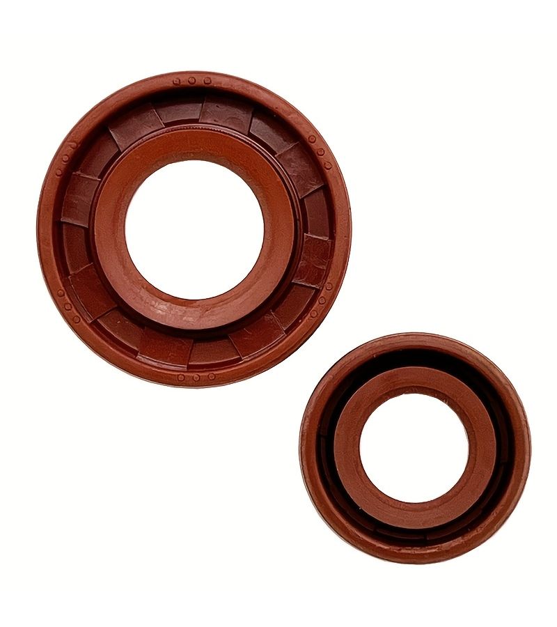 Black Universal 40mm 5mm Oil Seal Kit Double Lip Rubber Shaft Set Replacement - Image 4