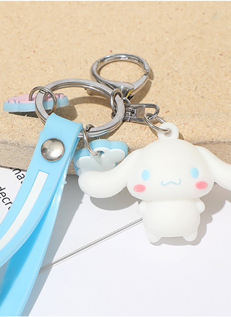CHENYA - Cartoon Keychain Premium Cute Kawaii Accessories Anime Keyring, Key Purse Handbag Charms Pendant Car Chain Creative Gift for Women, Handbag Decoration Wallet Pendant - Image 1